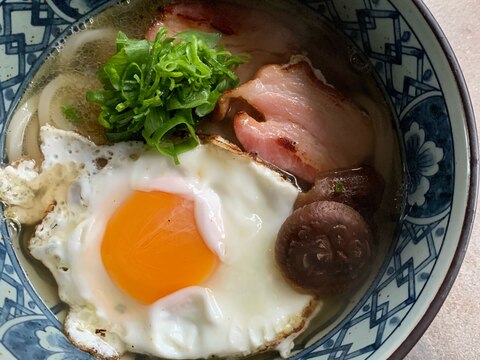 麺類実験⭐イングリッシュブレックファーストうどん